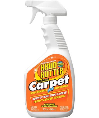 KRUD KUTTER CR32/6 Carpet Cleaner/Stain Remover, 32-Ounce 32 oz Cleaner/Stain Remover