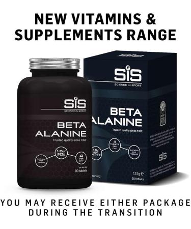 Science In Sport Beta Alanine Tablets Pre-workout Supplement | Supports Athletic Performance | 90 Tablets (45 Day Supply) - Buy Online on GoSupps.com