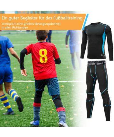 Leeboom Children's Thermal Underwear - Breathable Ski & Football Pants | Fast Drying & Functional Sports Underwear - Buy Online on GoSupps.com