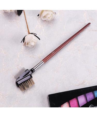 Comb Eyebrow Brush Eyelashes 2 in 1 Eyebrow Comb and Brush Lash Groomer Double Sided Brow Brush for Women Makeup Cosmetic Tools - Buy Online on GoSupps.com