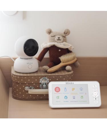 Buy B aba 2-in-1 Baby Monitor - HD Camera Night Vision App Control | Zen Premium White - Buy Online on GoSupps.com