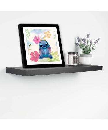 Betionol Diamond Painting Frame 12x12in Black Solid Wood w/ Acrylic Glass & Hanging Kit - Buy Online on GoSupps.com