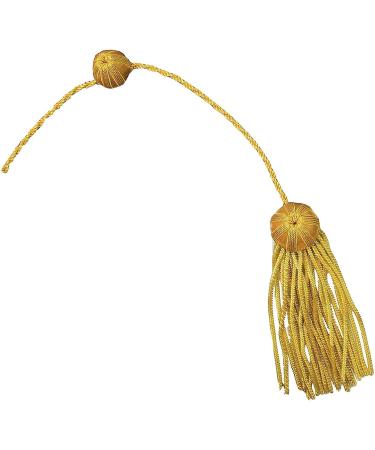Tnghui Deluxe Doctoral Graduation Tam with Gold Bullion Tassel - Black-8s - Buy Online on GoSupps.com