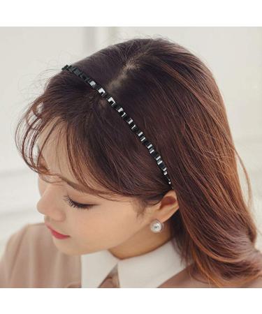 LOVINSHOW 10 Pcs Metal Headbands - Fashionable Unisex Black Hair Bands for Home, Outdoor, Sports & Yoga - Buy Online on GoSupps.com