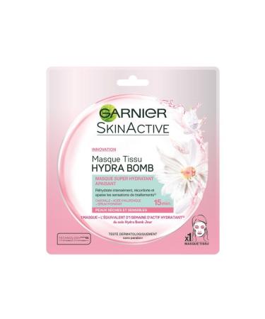 Garnier - SkinActive - Hydra Bomb Tissue Mask - Soothing and Hydrating - Dry and Sensitive Skin