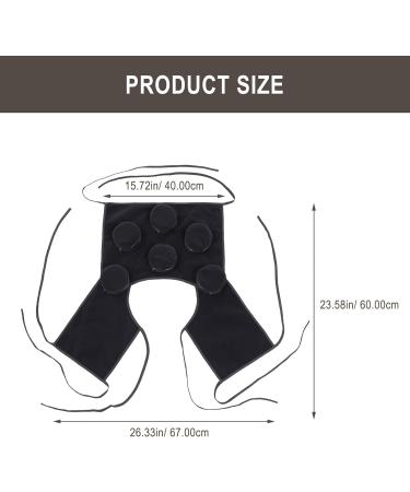 Buy Cardboard Moxibustion Box with Fabric Cover - Practical Sieve Filter & Moxa Holder for Neck & Shoulders - Moxibustion Tools for Effective Therapy - Buy Online on GoSupps.com