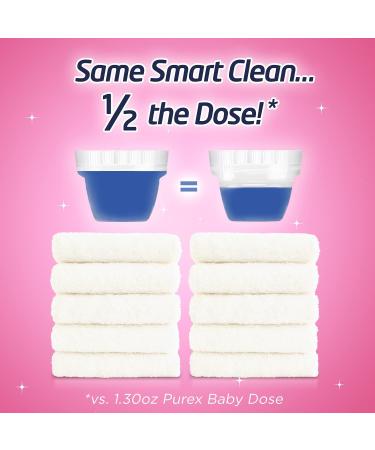 Purex Liquid Baby Laundry Detergent - Baby Soft Scent 2X Concentrated 252 Loads 2 Pack - Gentle & Effective for Baby Clothes - Buy Online on GoSupps.com