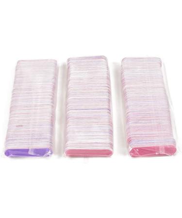 VIOCIWUO Mini Nail File Bulk 300pcs (180/240 Grit) Disposable Double Sided Emery Boards - Purple & Pink Manicure Tools - Buy Online on GoSupps.com