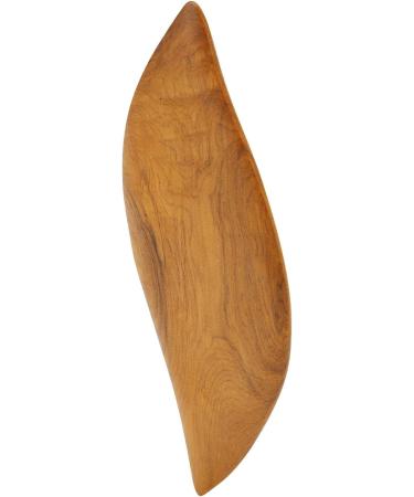 Verdant Touch Gua Sha Massage Tool - Fragrant Wooden Meridian Shaber for Face & Body | Enhance Your Wellness Routine - Buy Online on GoSupps.com