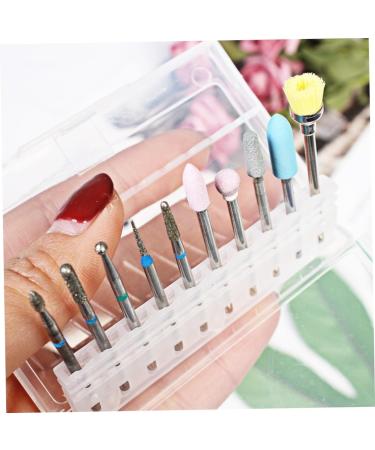 Healeved Nail Drill Tool Nail Tools Nail Art Tools Nail Drill Bits Nail Grinding Head Manicure Drill Bits Acrylic Polisher - Buy Online on GoSupps.com