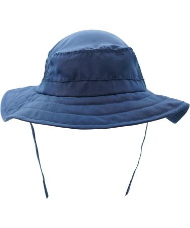 Connectyle Kids UPF 50+ Wide Brim Mesh Sun Hat in Navy - Sun Protection for Beach Play - Buy Online on GoSupps.com
