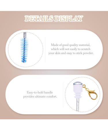 LALAFINA 4pcs Tube Mascara Brush Lash Applicator Empty Mascara Bottle Eyelash Tube Cosmetic Device Stick Miss Blue - Buy Online on GoSupps.com