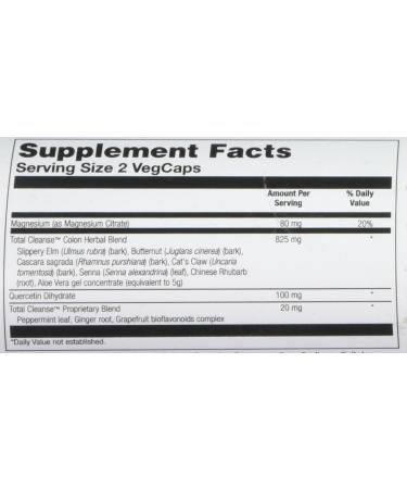 Buy SOLARAY Total Cleanse Colon 60 Veg Capsules | International Shipping Available - Buy Online on GoSupps.com
