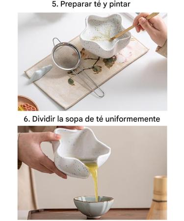 Gen rico Ensemble de th ustensiles de c r monie outils traditionnels de th pour la relaxation la maison r unions yoga bureau - Buy Online on GoSupps.com