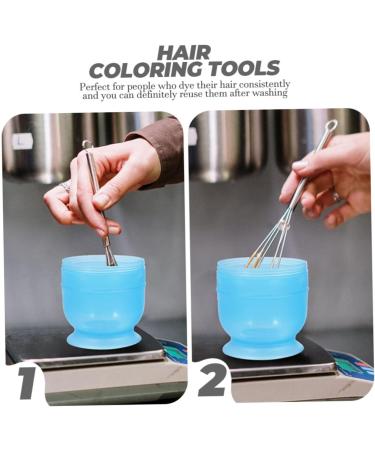 2 pi ces Bol de Teinture Cheveux Shaker Bleu et Rose avec Graduation pour M lange Pr cis Couleur Cheveux DIY Salon et Usage Personnel - Buy Online on GoSupps.com