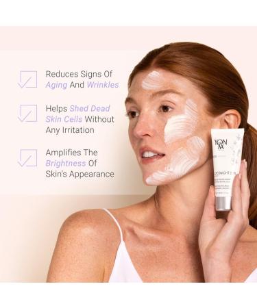 Yon-Ka Glyconight 10% Night Mask Peel 50ml | Triple Effectiveness With 10% Pure Glycolic | Anti-Ageing New Skin Effect Radiance | Dermatologically Proven Results ! 98% Natural Origin - Buy Online on GoSupps.com