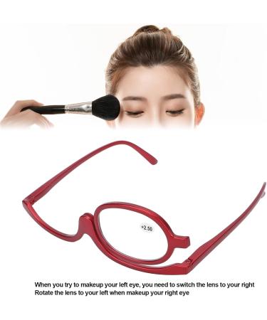 Jiawu Magnifying Makeup Glasses for Women - Flip Up Eye Makeup Tool (+3.00) | Essential Magnifying Glasses for Flawless Makeup Application - Buy Online on GoSupps.com