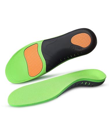 Kids Insoles Kids Arch Support Shoe Insoles Children Orthotic Shoe Inserts for Plantar Fasciitis Flatfoot Pain Relief Running Walking Posture Improve XS (4C-5.5C)