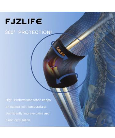 Compression Recovery Elbow Sleeve & Neoprene Support Brace for Weightlifting Power Lifting & Cross Training | Relief for Golfers & Tennis Elbow | International Shipping Available - Buy Online on GoSupps.com