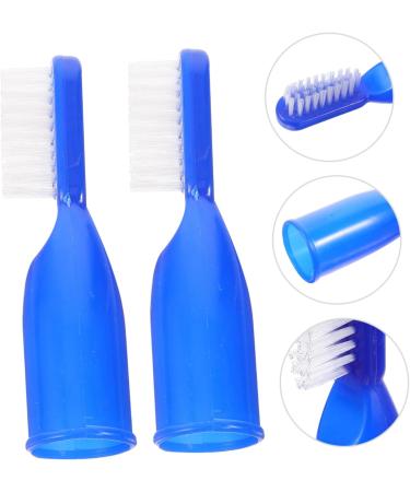 Partykindom 10th Mini Toothbrushes - Small Travel Finger Toothbrushes for Adults | Ideal Camping & Household Cleaning Accessories - Buy Online on GoSupps.com