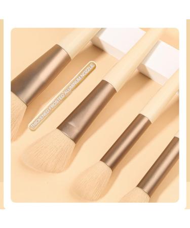 CISKHQR Make Up Brush Set 12 Pieces Professional Brush Set Make-Up Brush Kit Makeup Foundation Brush Eyeshadow Brush Set Makeup Brush Face and Eye Cosmetic Brush with PU Leather Bag - Buy Online on GoSupps.com