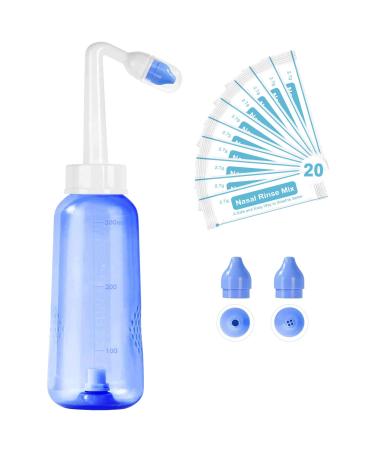 Neti Pot Sinus Rinse Bottle Nose Cleaner for Sinus Adult 013 Neti Pot Nose Cleaner