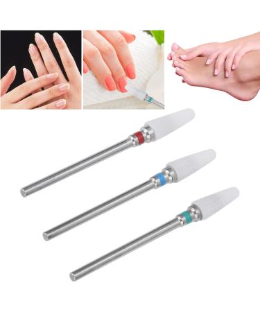  Pongnas Efile Professional Ceramic Nail Drill Bits for Gel Removal Polishing Nail Drill Accessory for Electric Nail Drill - Buy Online on GoSupps.com