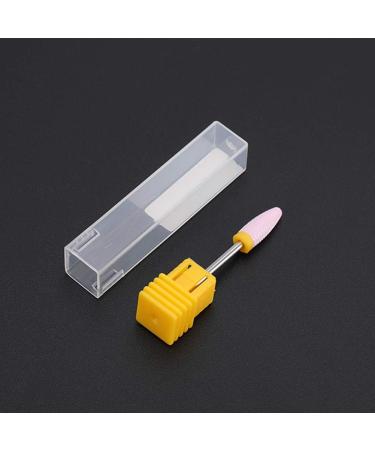 Ceramic Nail Drill Bit Cylinder Shape Grinding Head Nail Drill Bit for Nail Polishing Manicure Tools Fine Manicure Drill Bits (5 Types) (20L) 20st - Buy Online on GoSupps.com