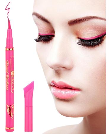 Liquid Eye Pencil - Long-lasting Liner Makeup Waterproof Eye Pencil - Quick-dry Smooth Eyeliner Eye Makeup for Leisure Time Vacation Work Daily Dating Fulenyi Wingtail Eyeliner_03# - Buy Online on GoSupps.com