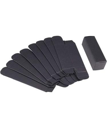 BENECREAT 50 Pack Black Kraft Paper Lipstick Box for Wedding Packaging - 3.5x1x1 Inch (Pack of 50) - Buy Online on GoSupps.com