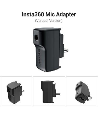 CYNOVA Upgraded Insta360 Mic Adapter | 3.5mm Audio Jack for Insta360 One RS/One X2 | External Microphone USB-C Port - Buy Online on GoSupps.com