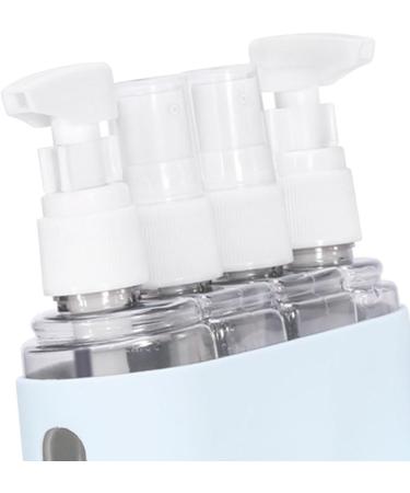 Colcolo 4x Makeup Spray Bottle Pump Lotion Sprayer 50ml Travel Size Leakproof Liquid Sprayer Toiletry Container for Body Wash Lotion Blue - Buy Online on GoSupps.com