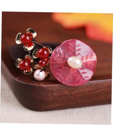 LALAFINA Hair Tie Retro Chinese Hair Ropes Scrunchie Holder Hair Decorations Ponytail Hair Ropes Hair Jewels for Women Chinese Decor Hair Bands Original Design Decorate - Buy Online on GoSupps.com