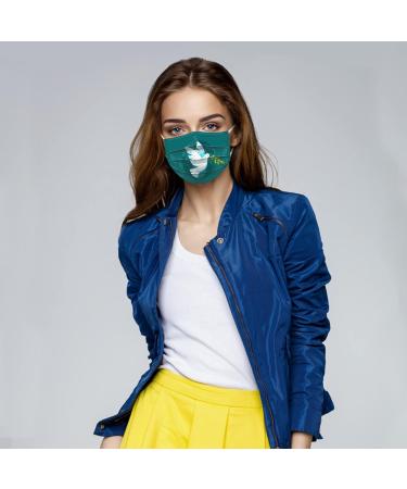 50pcs Colorful 3-Layer Mouth Protection with World Peace Pigeon Motif | Breathable Cloth Bandana for Men & Women - International Shipping - Buy Online on GoSupps.com
