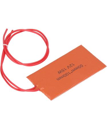 4 Pack Silicone Heating Mats - 12V 15W Rubber Heating Pads | Flexible Heating Blankets | Max Temp 200 - Ideal for International Shipping - Buy Online on GoSupps.com