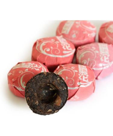  GOARTEA GOARTEA Puerh Tea Ripe Tea Pu erh Cake 20pcs/4.23oz 2015 Year Lotus Leaf Flavored Pu erh Tea Puer Tea Pu'er Tea Yunnan - Buy Online on GoSupps.com