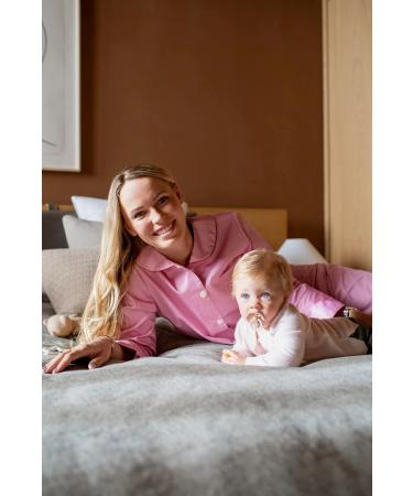 BIBS Boheme Pacifiers 2 Pack | BPA Free, Cherry Shape Nipple, Natural Rubber Latex | Made in Denmark | White/Sunshine | Size 0-6 Months - Buy Online on GoSupps.com