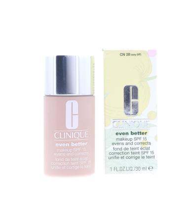 Clinique Even Better Makeup SPF 15 Dry Oily Skin - No. 03 Cn28 Ivory, 1oz - Buy Online on GoSupps.com