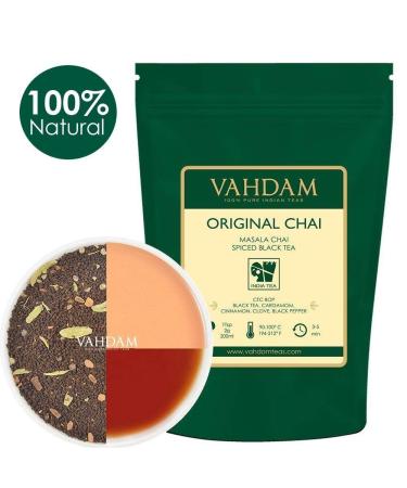 Vahdam Teas Original Black Chai 3.53 oz - Premium Authentic Flavor - Buy Online on GoSupps.com
