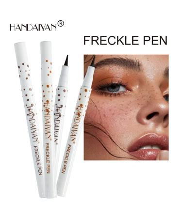 AKARY Freckle Pen - Professional Waterproof Concealer for Natural and Lifelike Freckles - Long-Lasting and Soft Makeup Pen in Light Brown - Buy Online on GoSupps.com