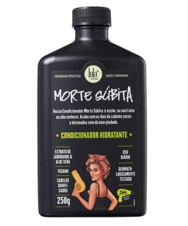 Lola From Rio - Morte Subita - Moisturizing Conditioner For All Types of Dry And Damaged Hair Types Vegan Cruelty-free Paraben-free Sulfate-free 8.45 Fl Oz