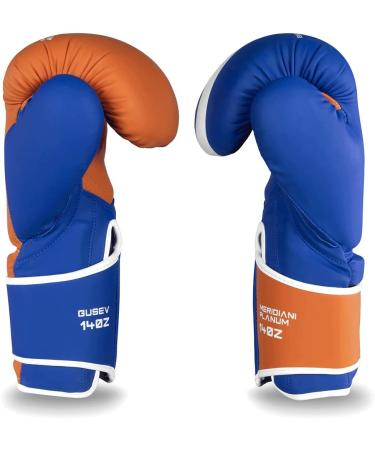 Sanabul Space Collection Boxing Gloves Orange/Blue 12 oz - Premium Quality Gloves - Buy Online on GoSupps.com
