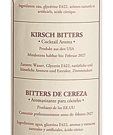 Fee Brothers Cherry Bitters 150ml - Enhance Cocktails & Long Drinks | Fresh Cherry Flavor with Subtle Bitterness - Buy Online on GoSupps.com