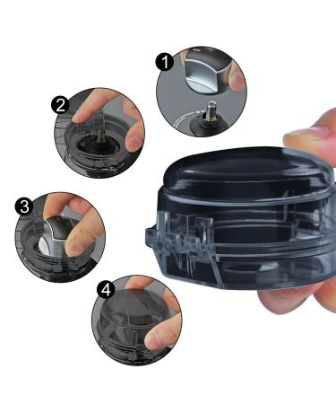 10 PCS Herd Knob Covers | Stove Switch Protection & Child Safety Buttons | Baby Proofing Gas Stoves - Buy Online on GoSupps.com