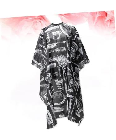 EXCEART 2pcs Professional Shampoo Barber Styling Cape Hairdressing Cloth Cape Apron Metal Button Major - Buy Online on GoSupps.com