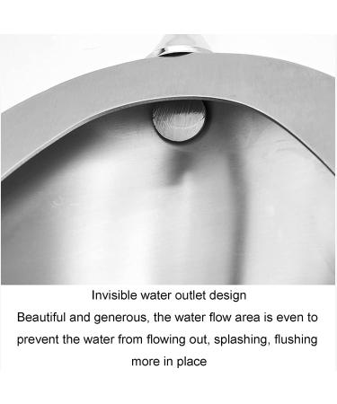 Household Items Stainless Steel Wall-Mounted Urinal Men's Urinal Public Toilet Urinal with Stainless Steel S Tube Suitable for Schools Prisons Hospitals Shopping Malls S - Buy Online on GoSupps.com