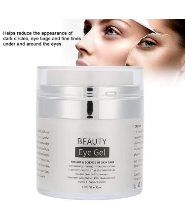 Mild Beauty Eye Gel with Hyaluronic Acid & Vitamin A | Dark Circles & Wrinkles Removal Cream for Face - Buy Online on GoSupps.com