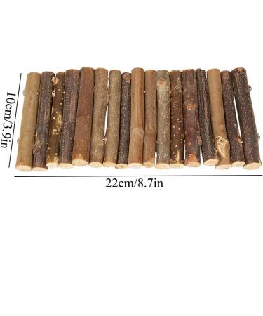 Duokon Hamster Wood Bridge - Small Pet Accessories Wooden Hanging Ladder for Hamsters Mice & Rats - Ideal Cage Decoration & Toys - Buy Online on GoSupps.com