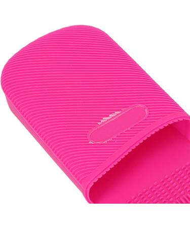 Silicone Makeup Brush Cleaning Mat Multifunctional Easy Clean Suction Cup Tools Storage Cosmetic Brush Cleaning Mat for Grease Removal - Buy Online on GoSupps.com
