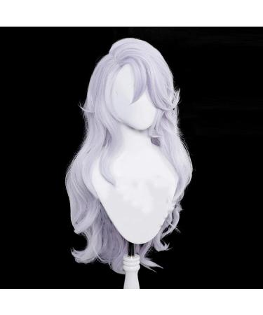 Puyyds Gojo Satoru Cosplay Wig - Jujutsu Kaisen Unisex 70cm Long Silver Purple Heat-Resistant Anime Wig + Cap - Buy Online on GoSupps.com